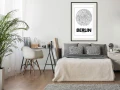 Plakat - Plan miasta: Berlin (okrągły)
