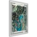 Plakat - Mapa reliefowa: Wschodnia Norwegia