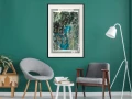Plakat - Mapa reliefowa: Wschodnia Norwegia