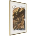 Plakat - Mapa reliefowa: Alpy Graickie