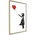 Plakat - Banksy: Girl with Balloon II