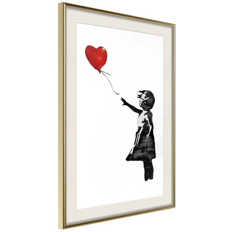Plakat - Banksy: Girl with Balloon II