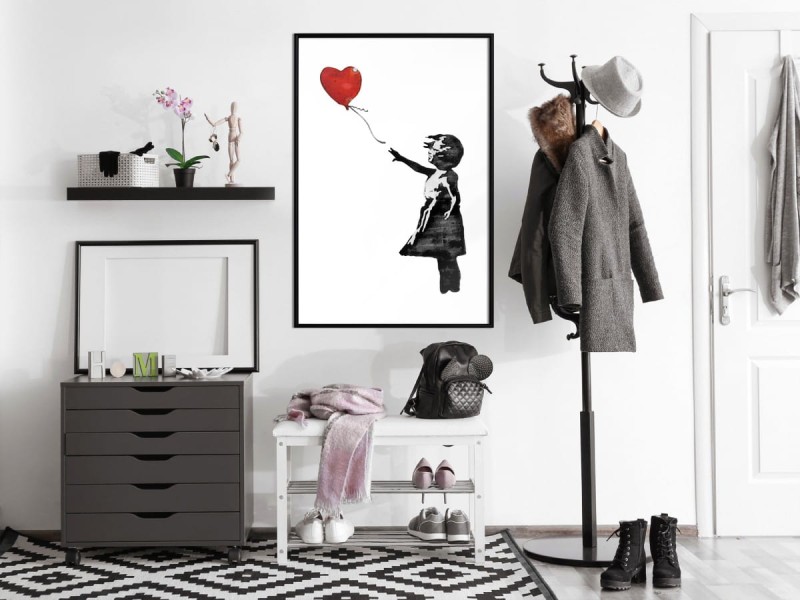 Plakat - Banksy: Girl with Balloon II