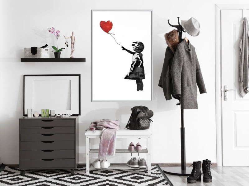 Plakat - Banksy: Girl with Balloon II