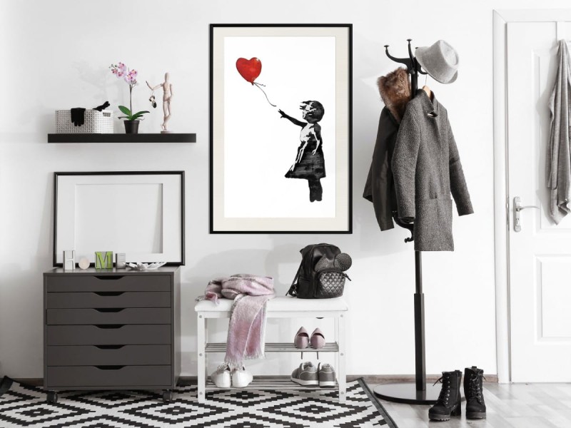 Plakat - Banksy: Girl with Balloon II
