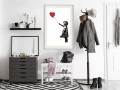 Plakat - Banksy: Girl with Balloon II