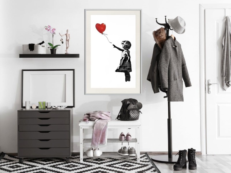 Plakat - Banksy: Girl with Balloon II