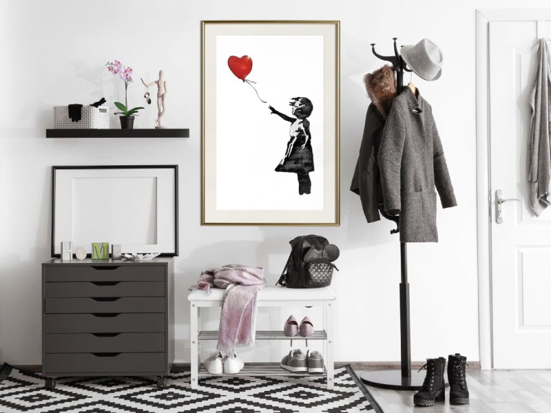 Plakat - Banksy: Girl with Balloon II