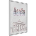 Plakat - Pastelowy Berlin