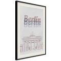 Plakat - Pastelowy Berlin