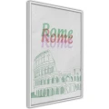 Plakat - Pastelowy Rzym