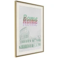 Plakat - Pastelowy Rzym