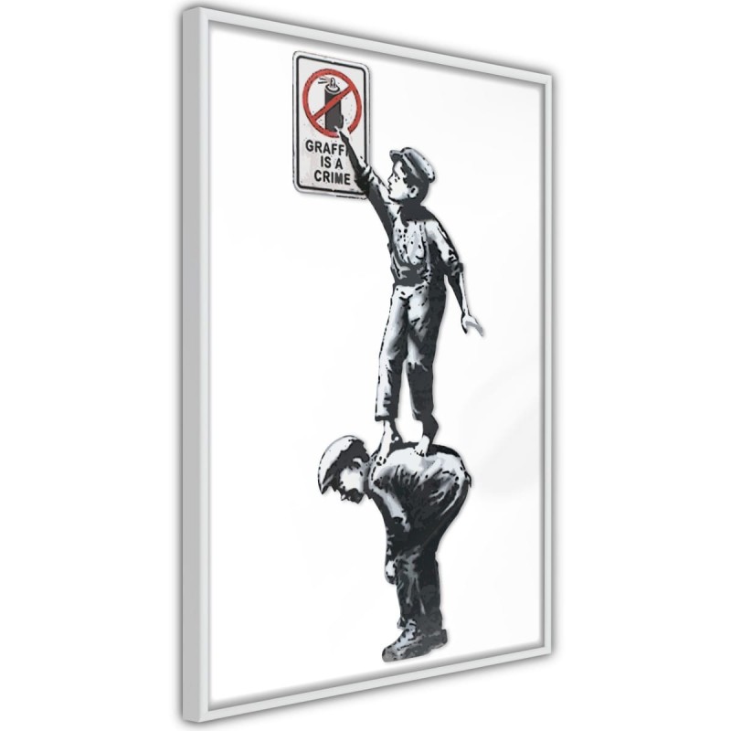Plakat - Banksy: Graffiti Is a Crime