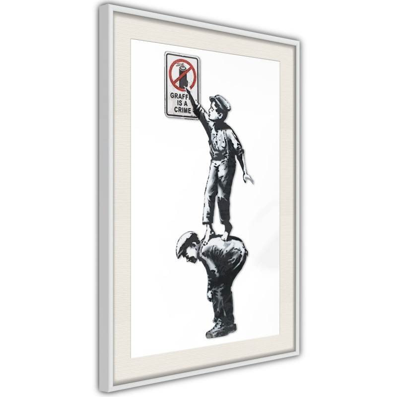 Plakat - Banksy: Graffiti Is a Crime