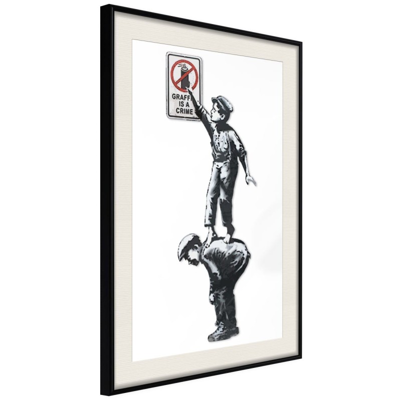 Plakat - Banksy: Graffiti Is a Crime