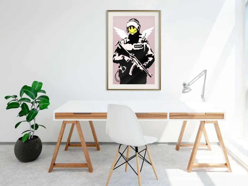 Plakat - Banksy: Flying Copper