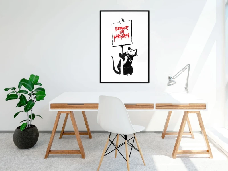 Plakat - Banksy: Because I’m Worthless