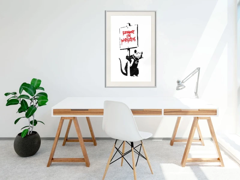 Plakat - Banksy: Because I’m Worthless