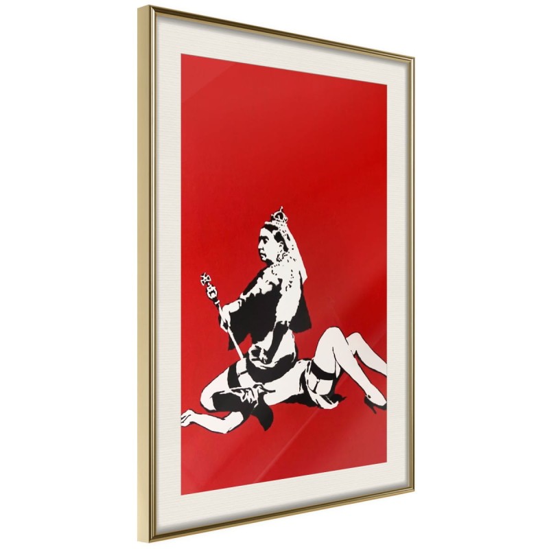 Plakat - Banksy: Queen Victoria