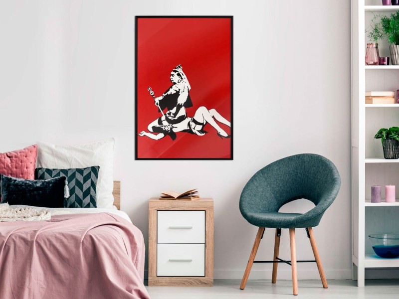 Plakat - Banksy: Queen Victoria