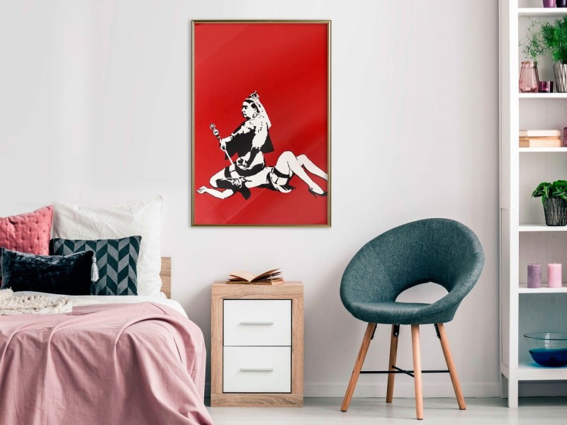 Plakat - Banksy: Queen Victoria