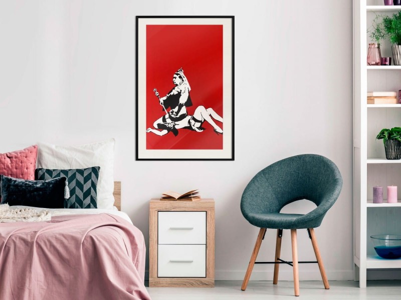 Plakat - Banksy: Queen Victoria