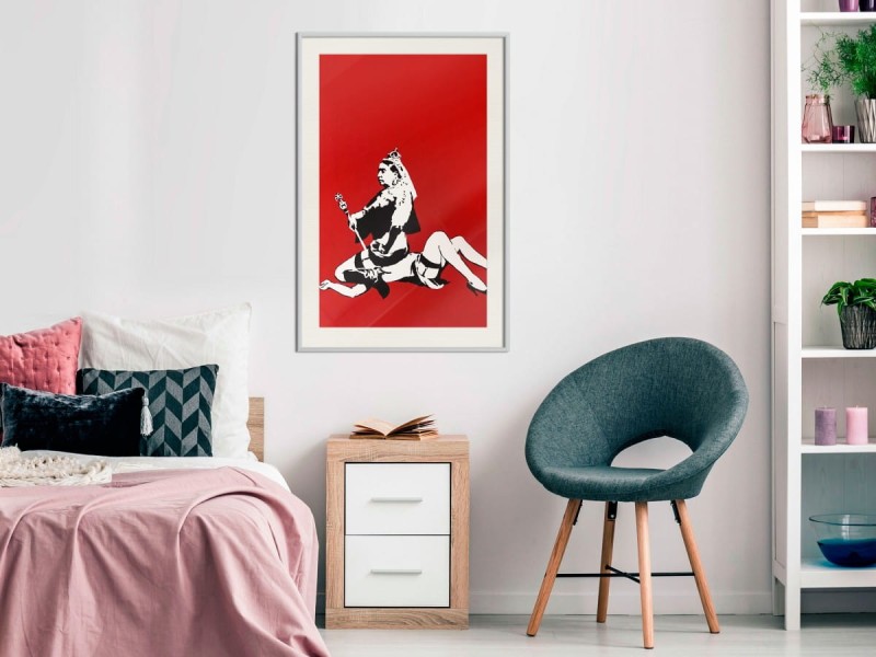 Plakat - Banksy: Queen Victoria