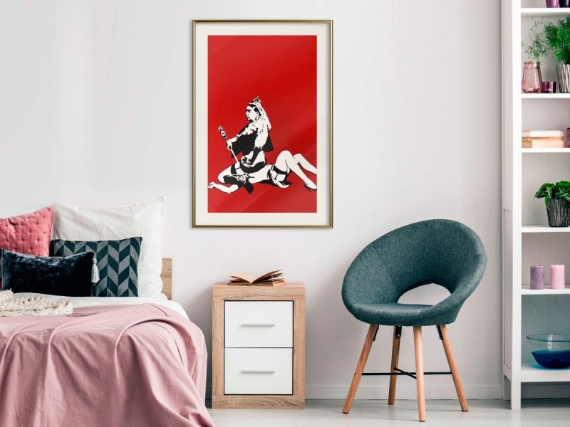 Plakat - Banksy: Queen Victoria
