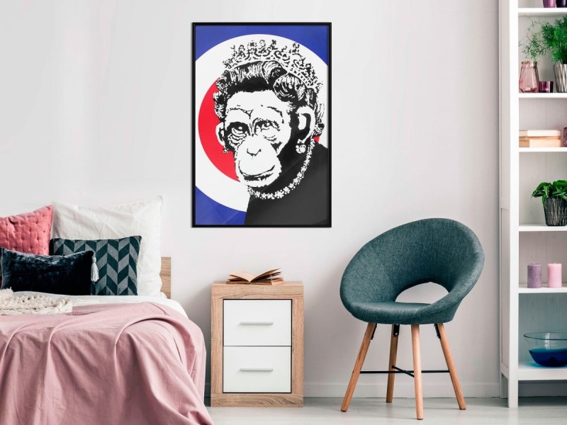 Plakat - Banksy: Monkey Queen