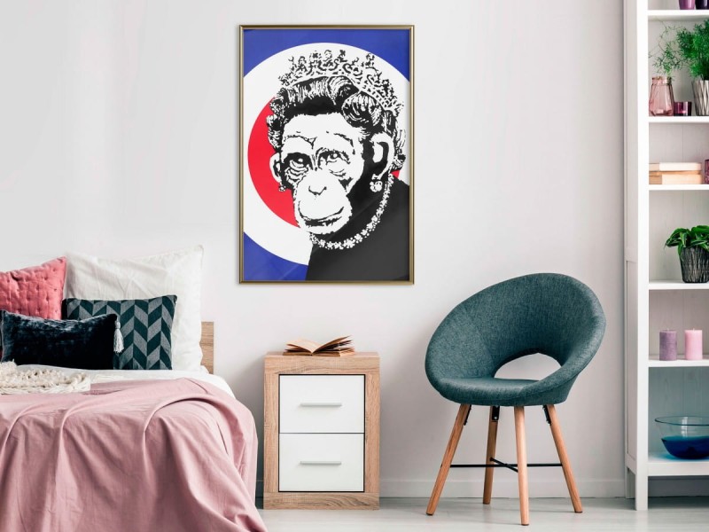 Plakat - Banksy: Monkey Queen