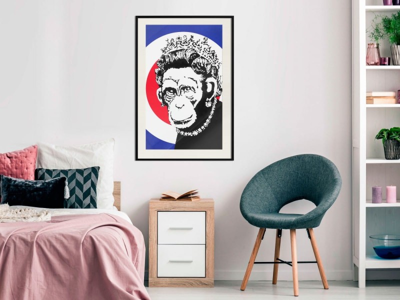 Plakat - Banksy: Monkey Queen