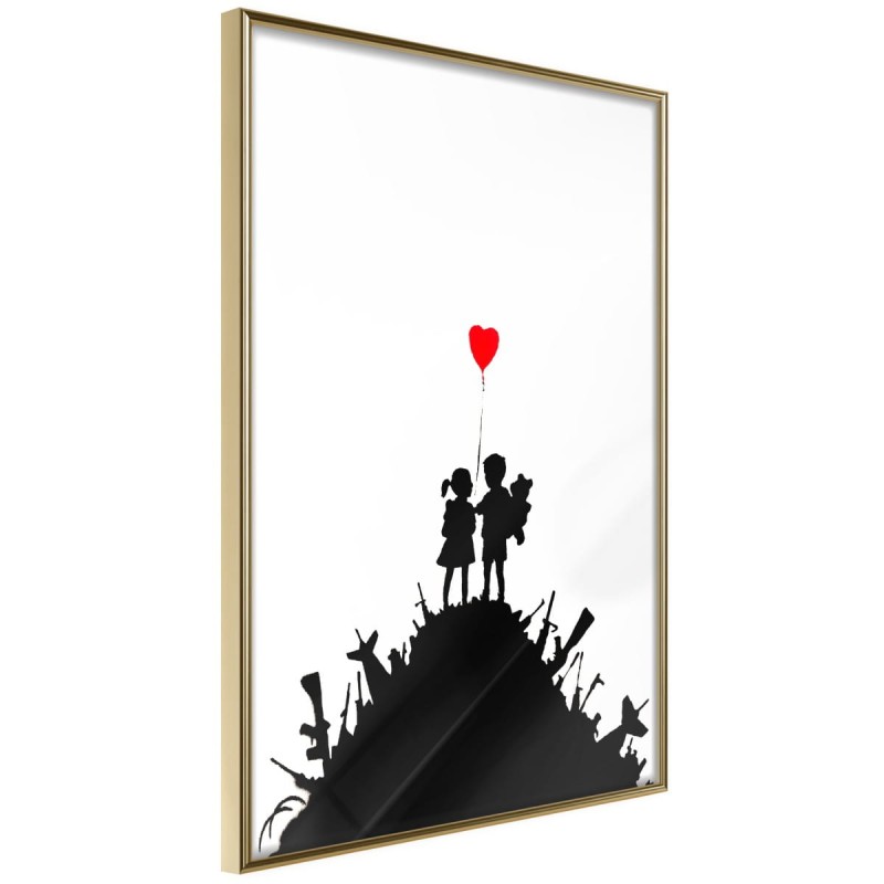 Plakat - Banksy: Kids on Guns