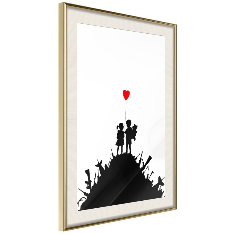 Plakat - Banksy: Kids on Guns