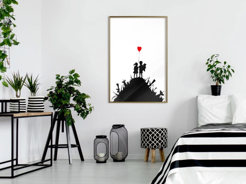 Plakat - Banksy: Kids on Guns
