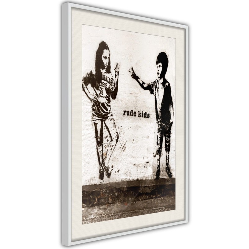 Plakat - Banksy: Rude Kids