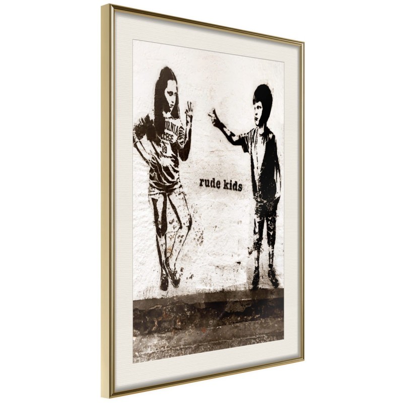 Plakat - Banksy: Rude Kids