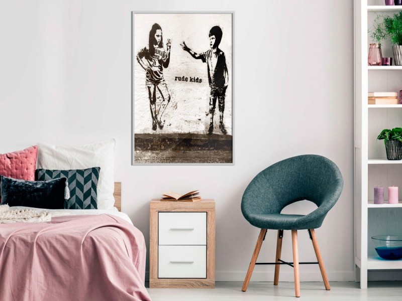 Plakat - Banksy: Rude Kids