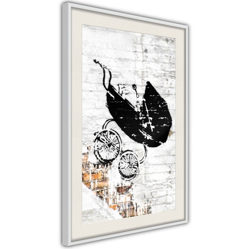 Plakat - Banksy: Baby Stroller