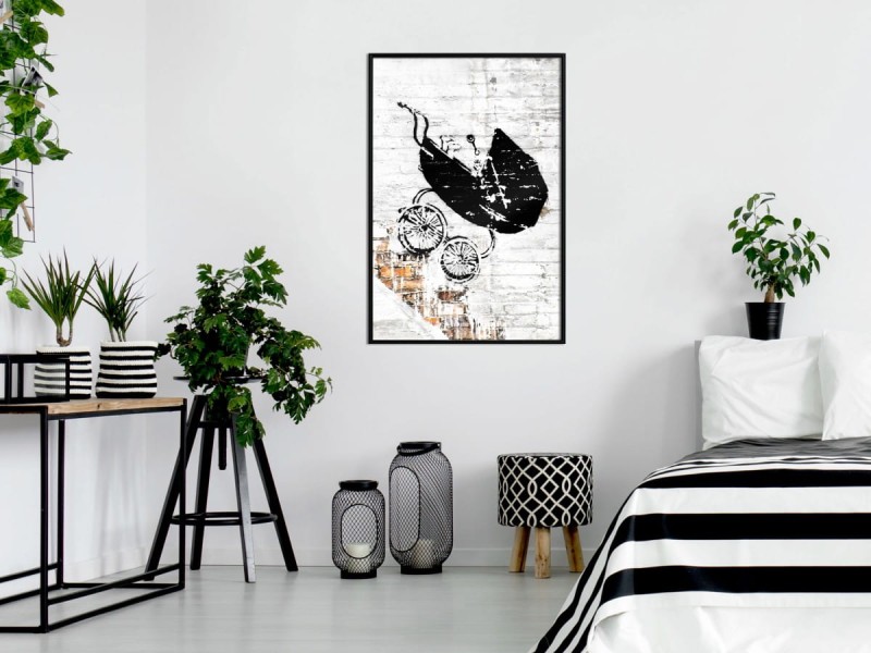 Plakat - Banksy: Baby Stroller
