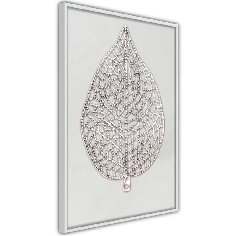 Plakat - Wisiorek w kształcie liścia