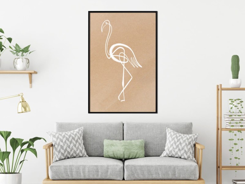 Plakat - Samotny ptak