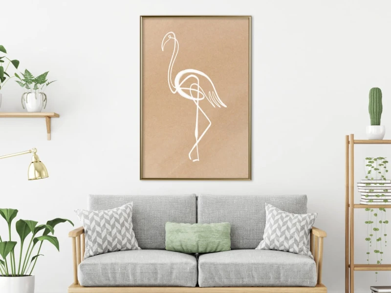 Plakat - Samotny ptak