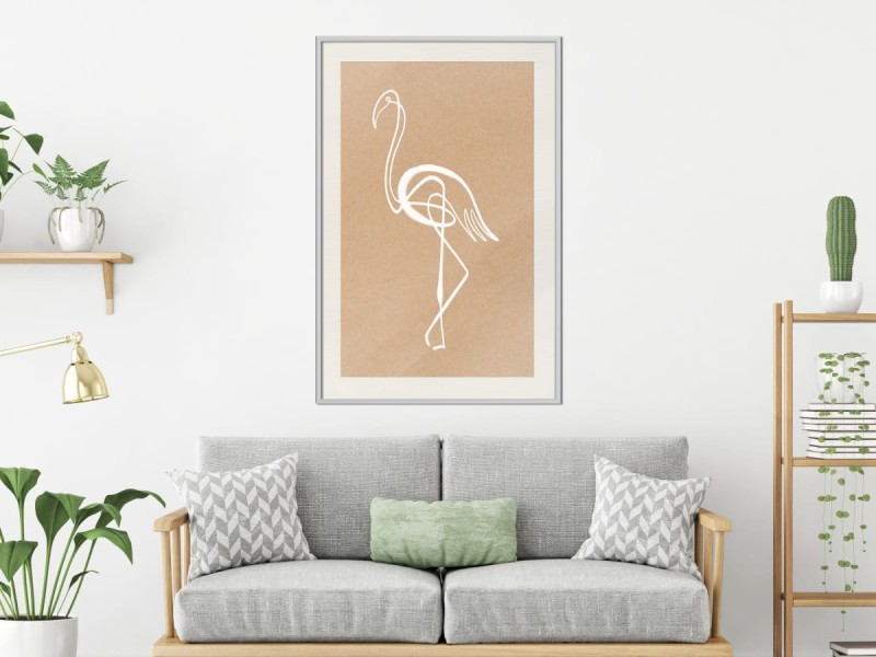 Plakat - Samotny ptak