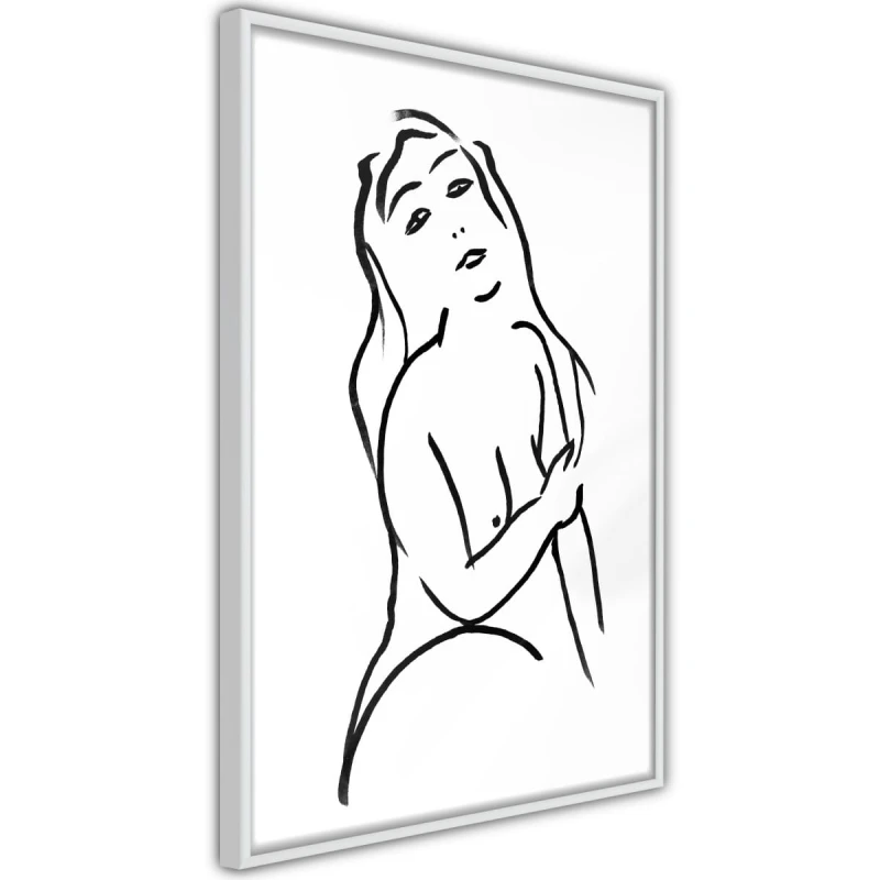 Plakat - Kształt kobiety