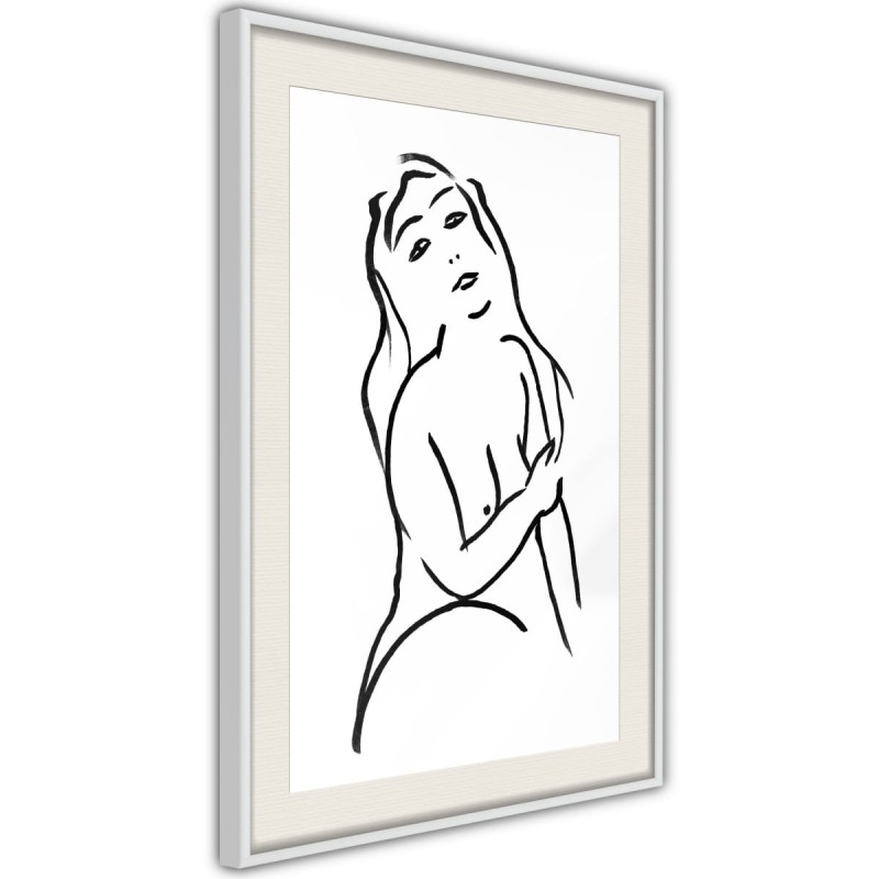 Plakat - Kształt kobiety