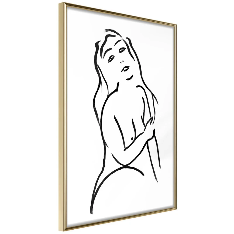 Plakat - Kształt kobiety