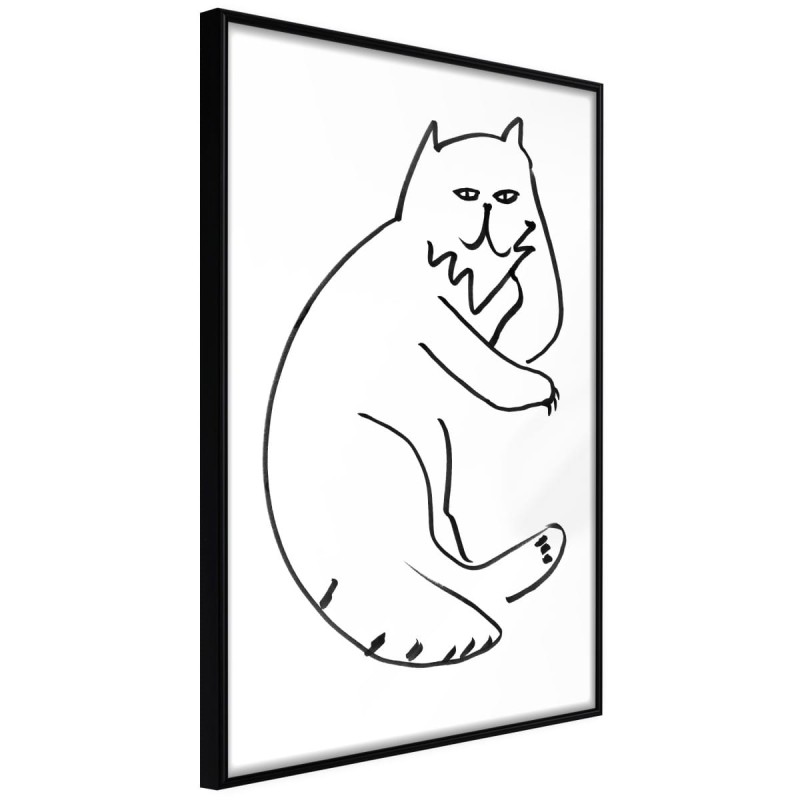 Plakat - Puszysty odpoczynek