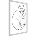 Plakat - Puszysty odpoczynek