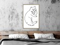 Plakat - Puszysty odpoczynek