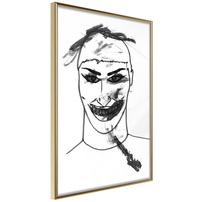 Plakat - Straszny klaun